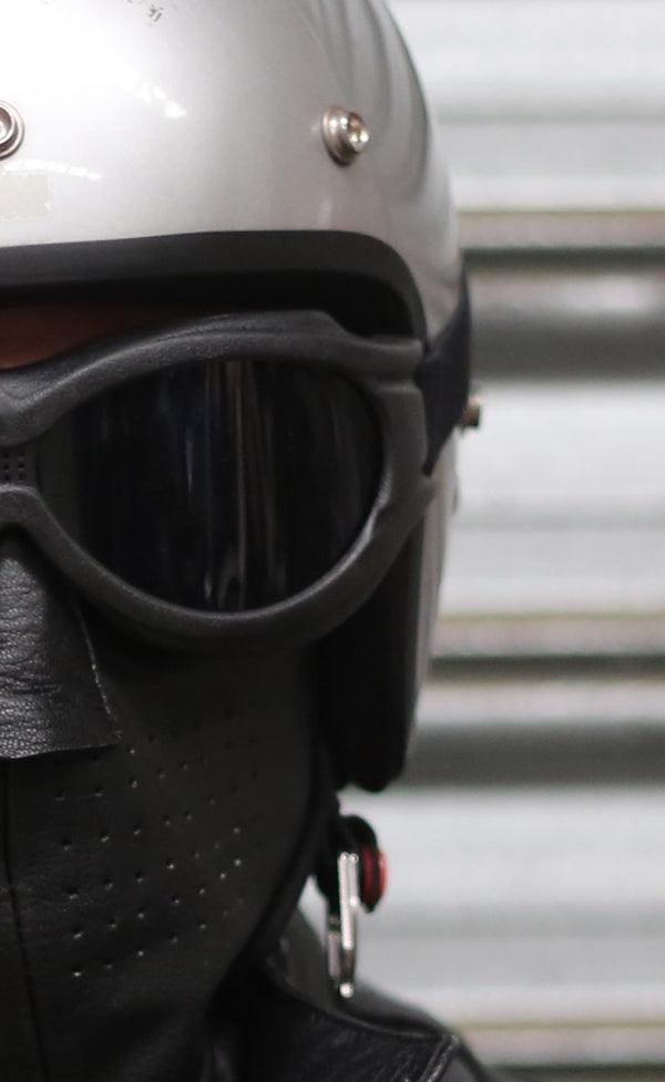 Pagliacci Leather Rider Facemask
