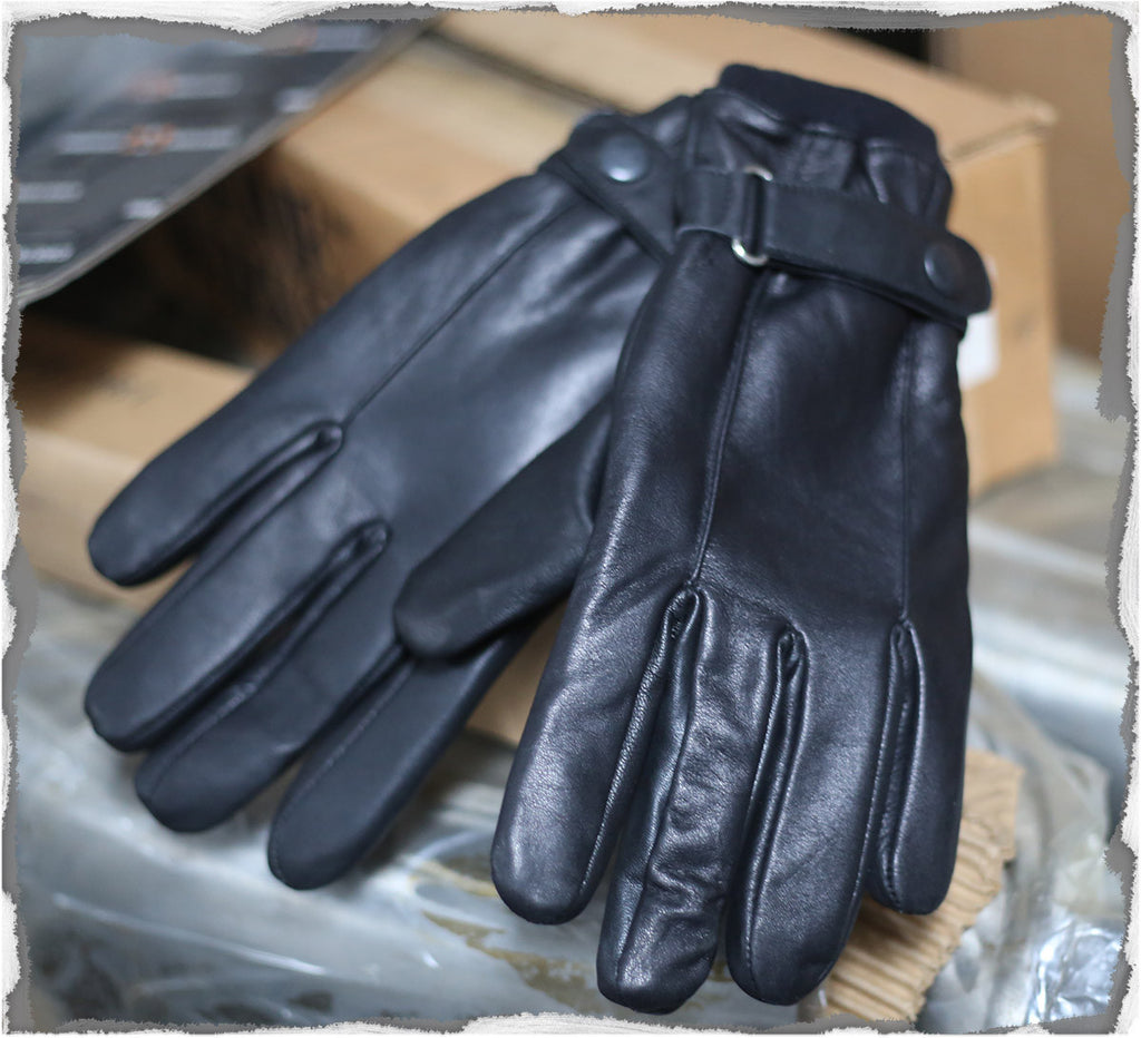 Lambskin Leather Winter Gloves with Liner